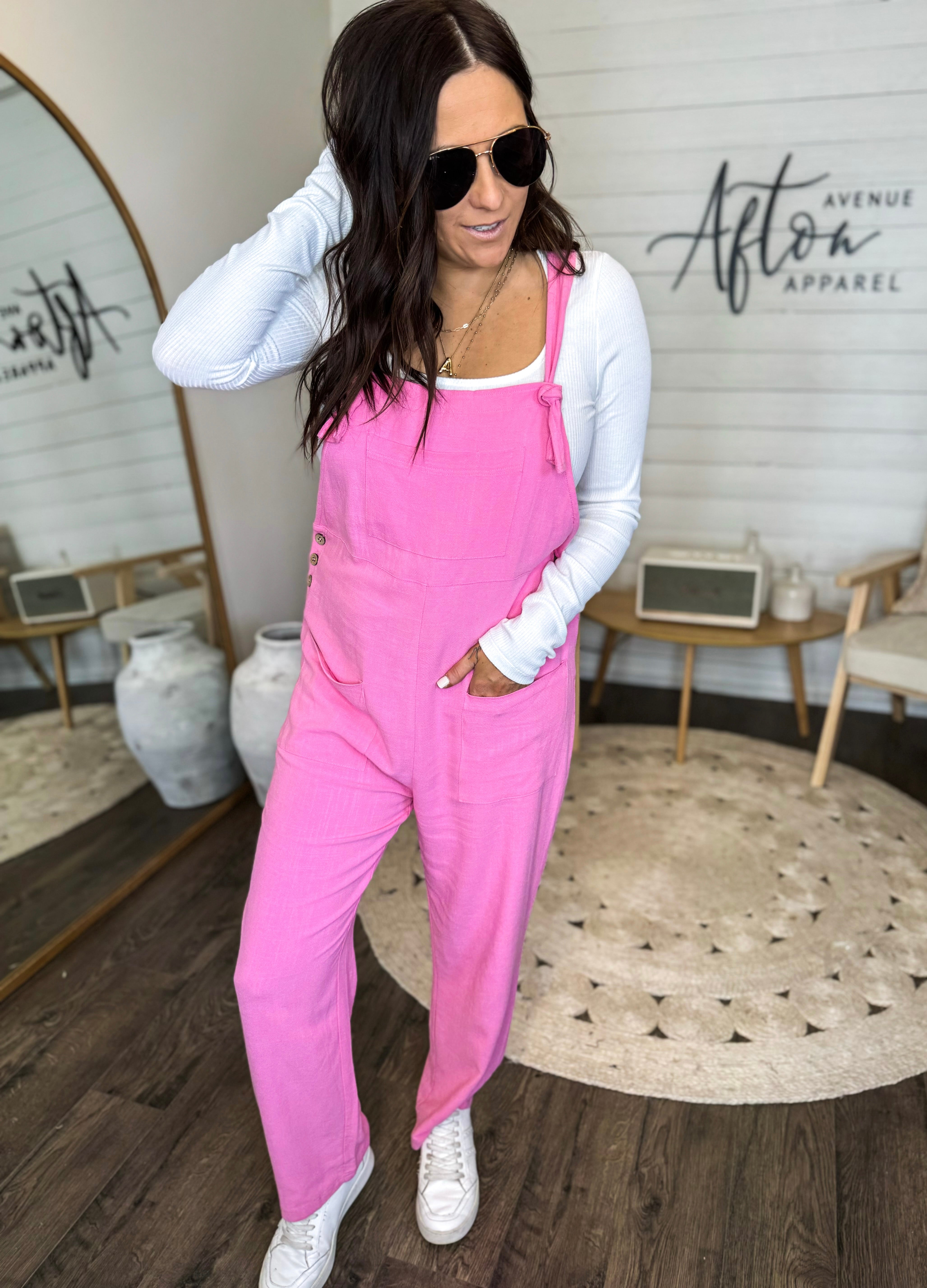 Pour a Little My Way Knotted Jumpsuit