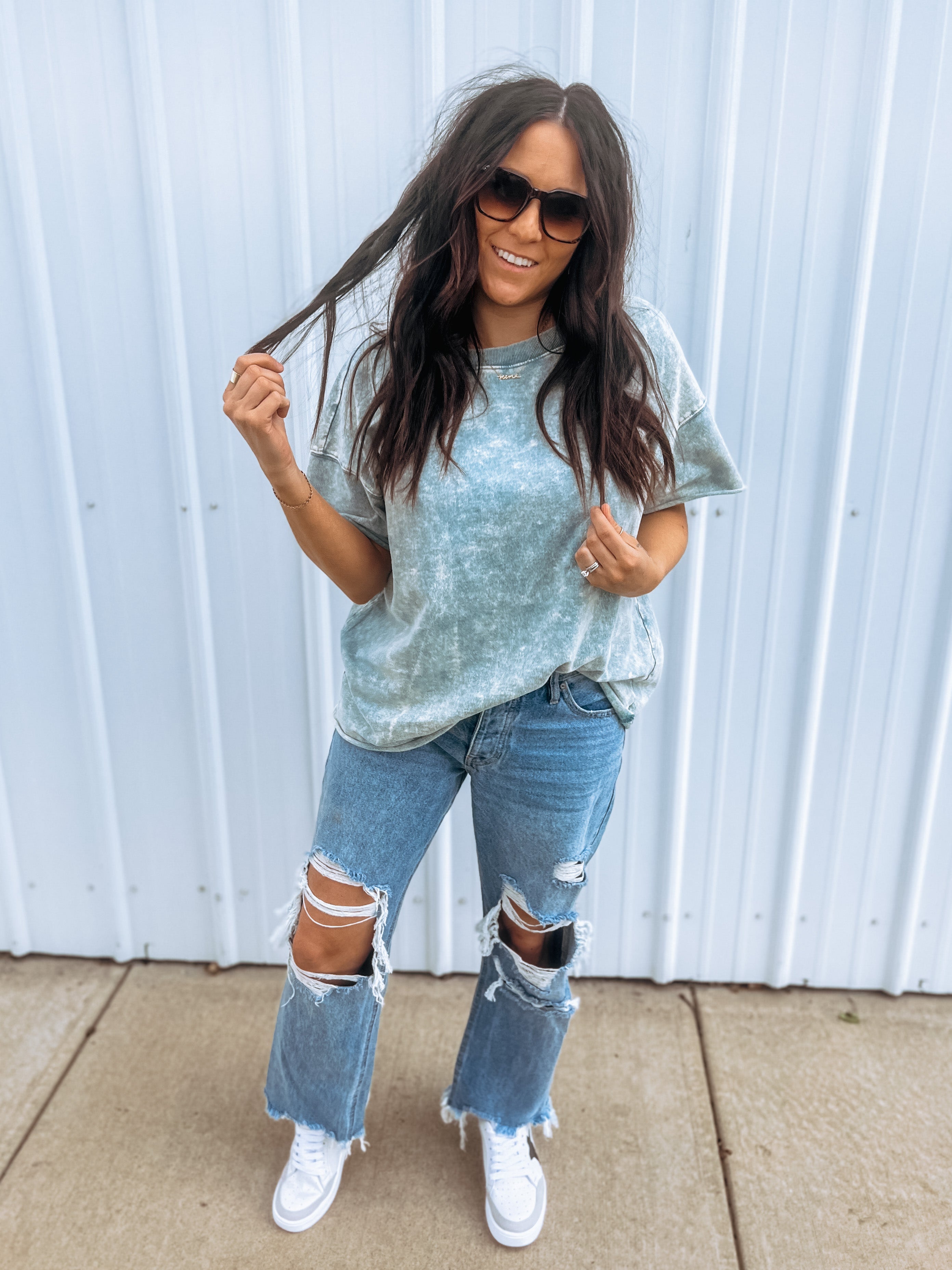 Devil Don't Know Relaxed Distressed Jeans
