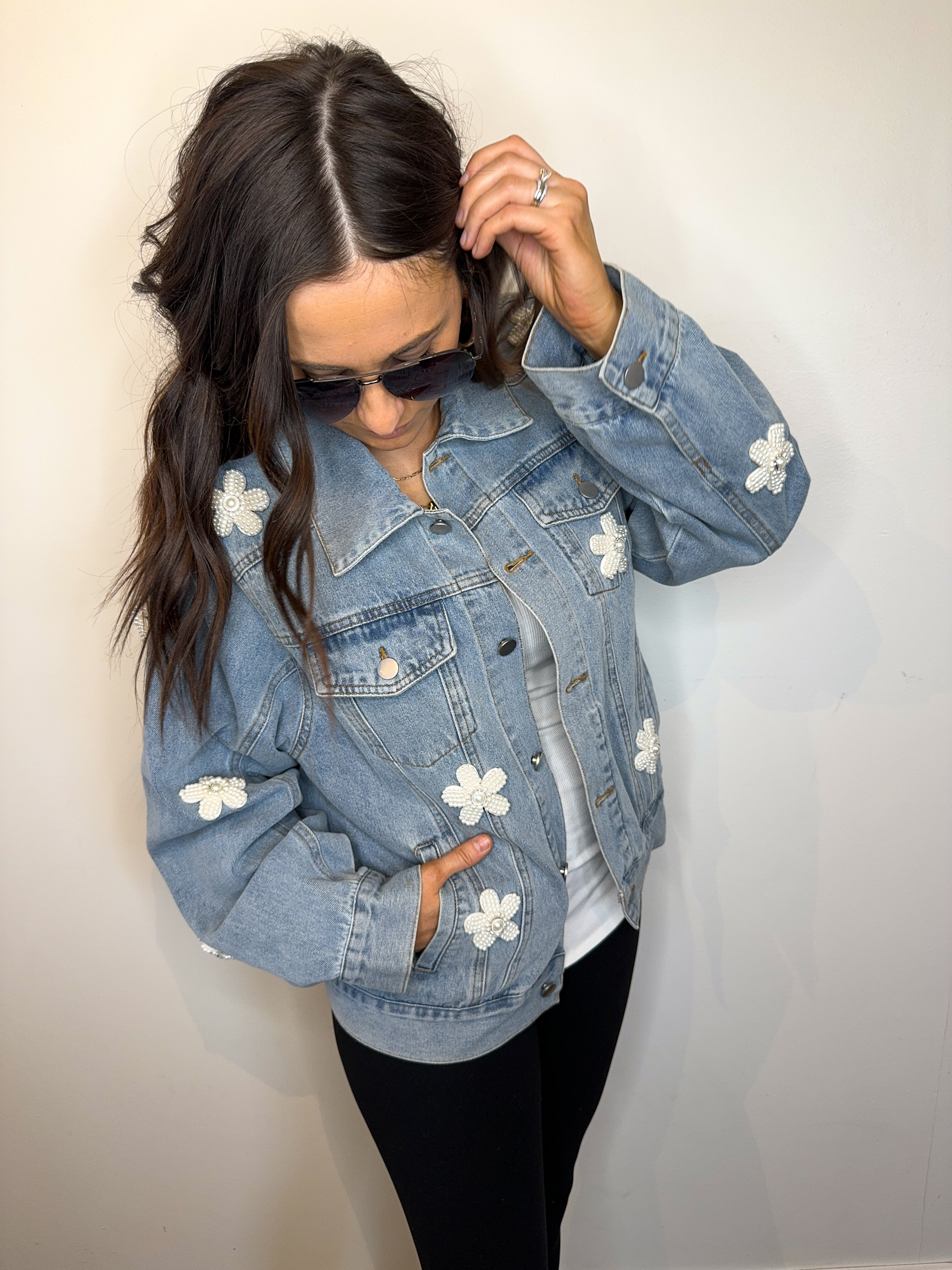 Tears That I Don't Cry Daisy Pearl Jacket
