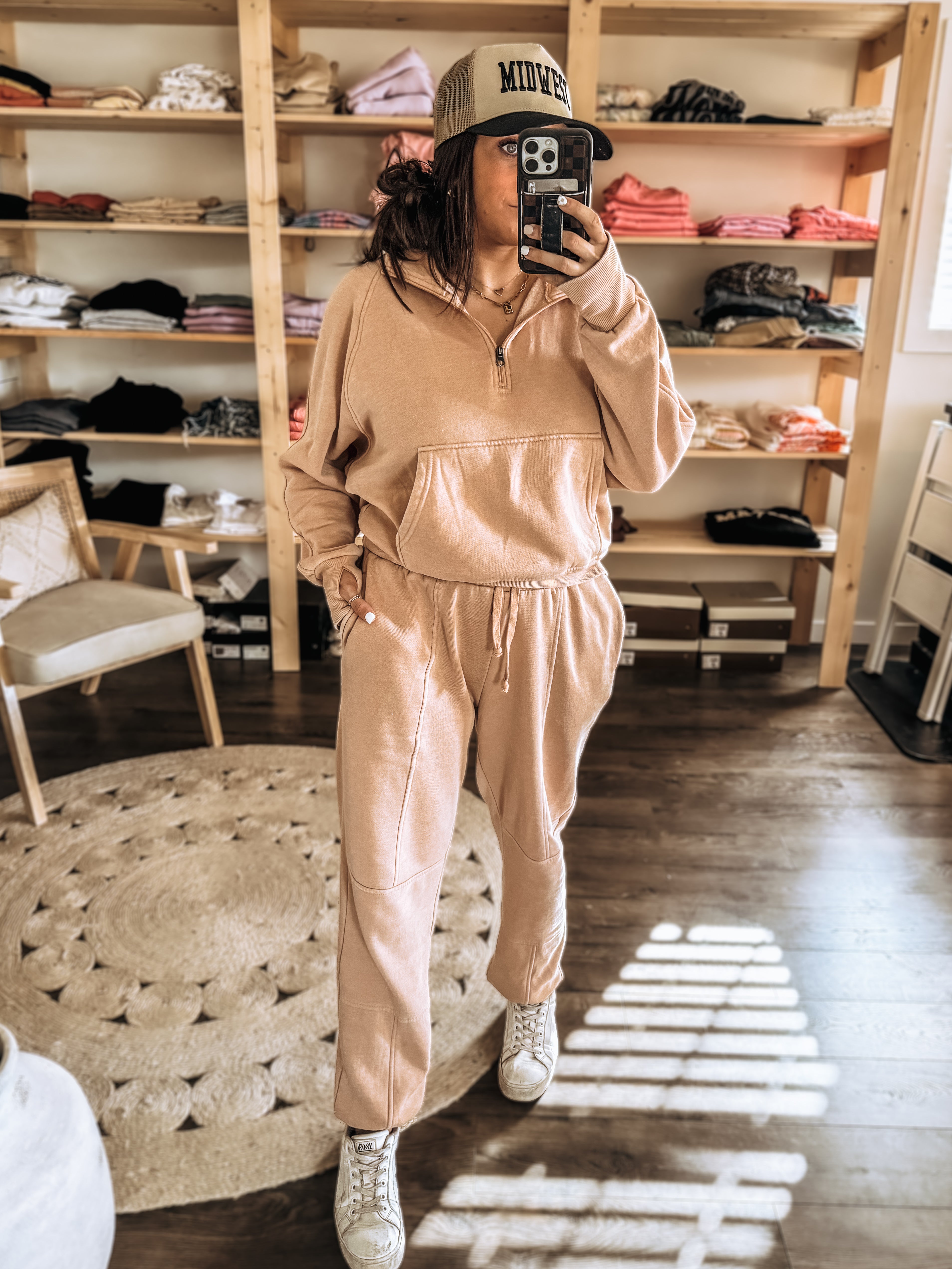 Save Me The Trouble Washed Lounge Set